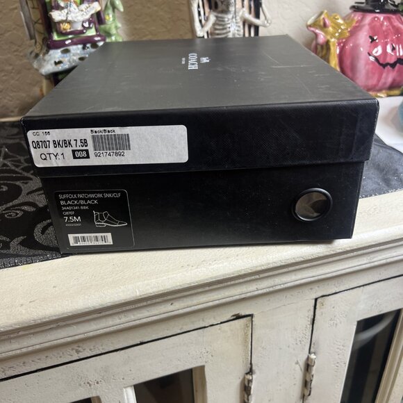 Coach Women's Suffolk Patchwork Pointed Toe Leather Ankle Boots 7.5M NEW IN BOX - Picture 13 of 14